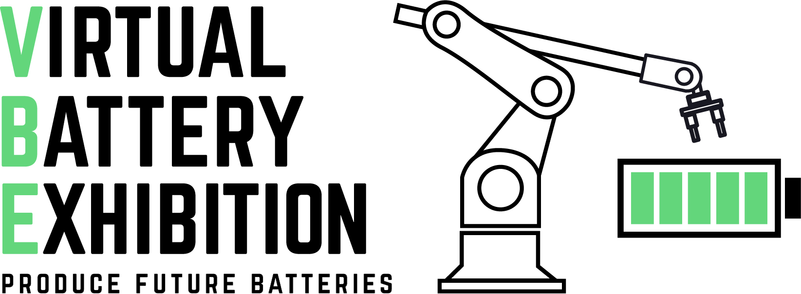 Logo Virtual Battery Exhibition final quer