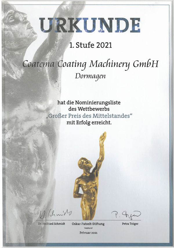 2021 Urkunde Mittelstandspreis 1Jurystufe